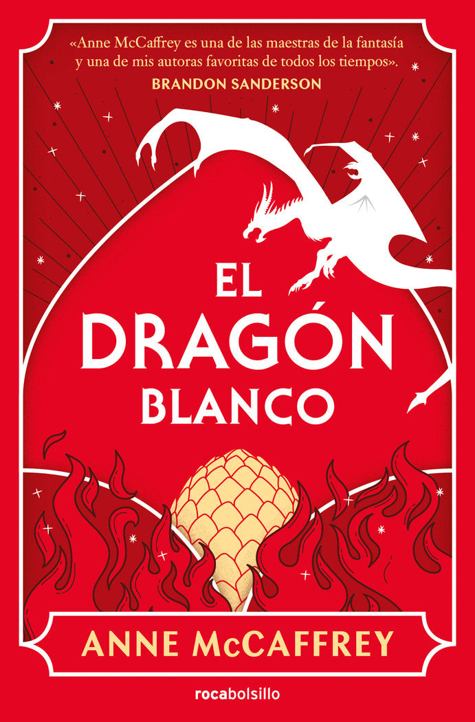 EL DRAGON BLANCO DRAGONRIDERS OF PERN 3 | Anne Mccaffrey | 9788410197077 (Roca bolsillo) Imagen principal del producto