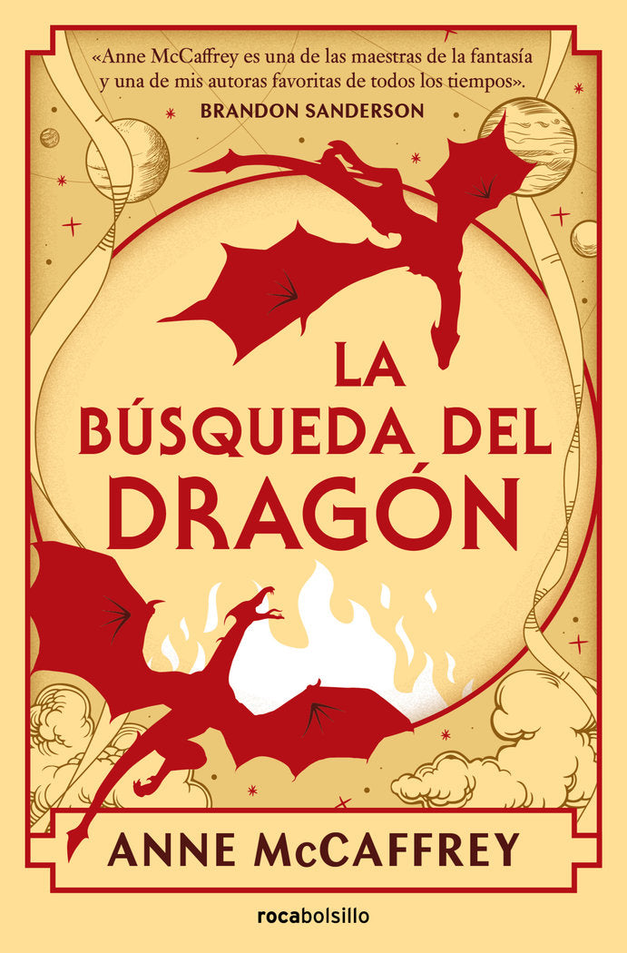 LA BUSQUEDA DEL DRAGON DRAGONRIDERS OF PERN 2 | Anne Mccaffrey | 9788410197084 (Roca bolsillo) Imagen principal del producto