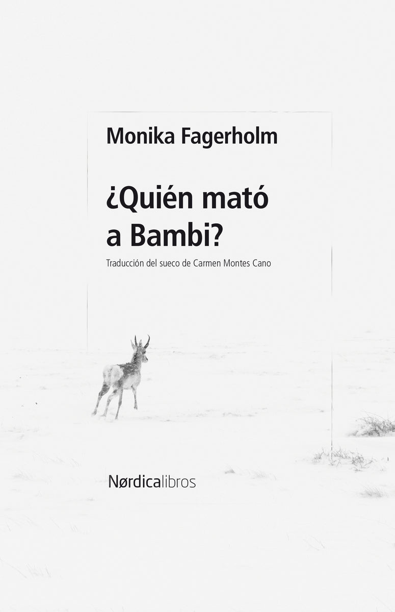 ¿Quién mató a Bambi? (Nórdica Libros) 9788410200678 Imagen principal del producto