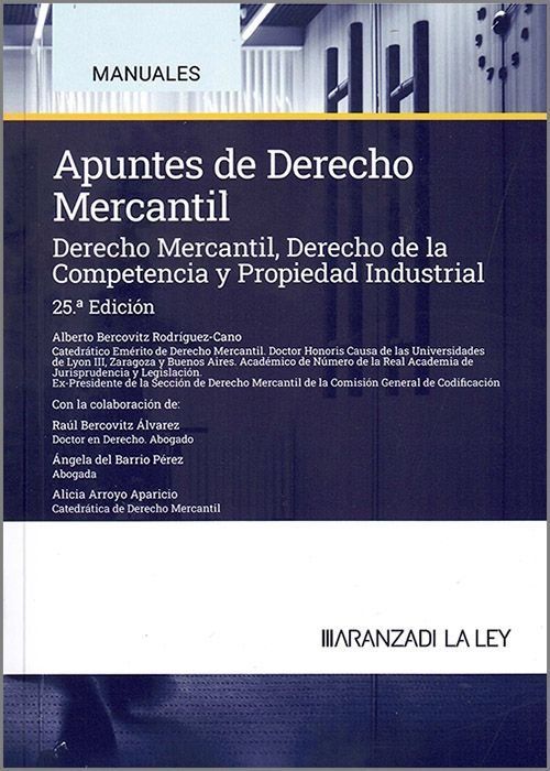 APUNTES DE DERECHO MERCANTIL 2024 25ªED - 9788410296442 Imagen principal del producto