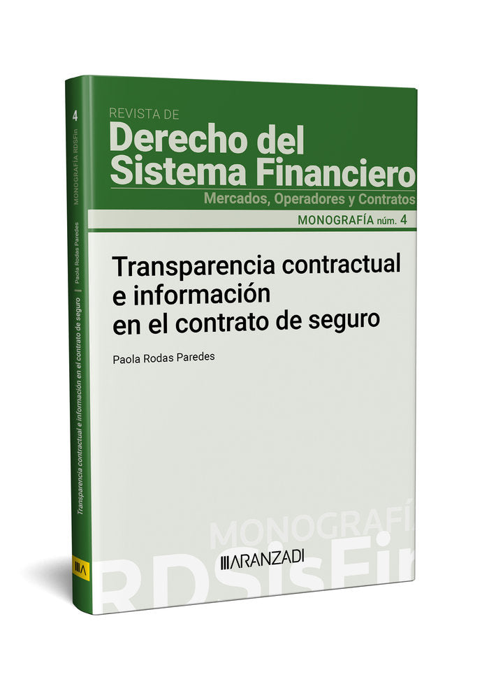 TRANSPARENCIA CONTRACTUAL E INFORMACION EN EL CONTRATO DE SE - 9788410296510 Imagen principal del producto
