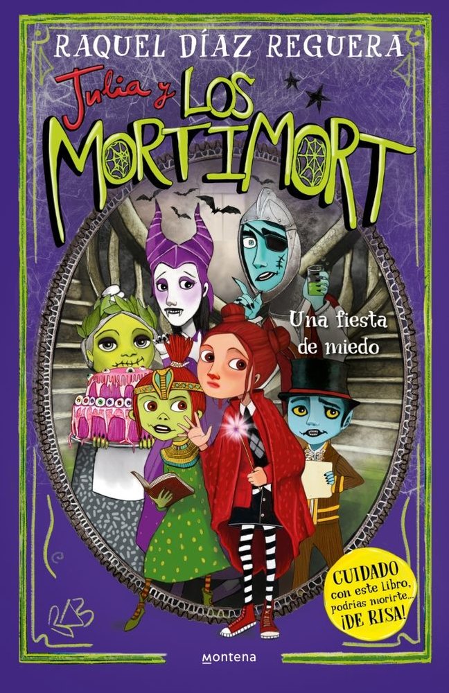 JULIA Y LOS MORTIMORT 5 UNA FIESTA DE MIEDO | Diaz Reguera, Raquel | 9788410395701 (Montena) Imagen principal del producto