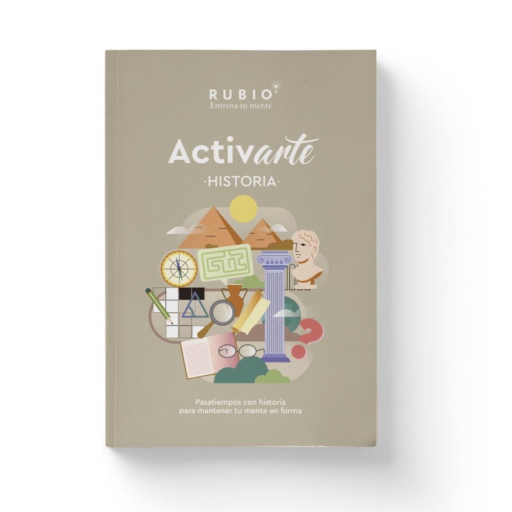 ACTIVARTE I PASATIEMPOS CON HISTORIA MANTENER MENTE FORMA | AA,VV | RUBIO | 9788410418301 Imagen principal del producto