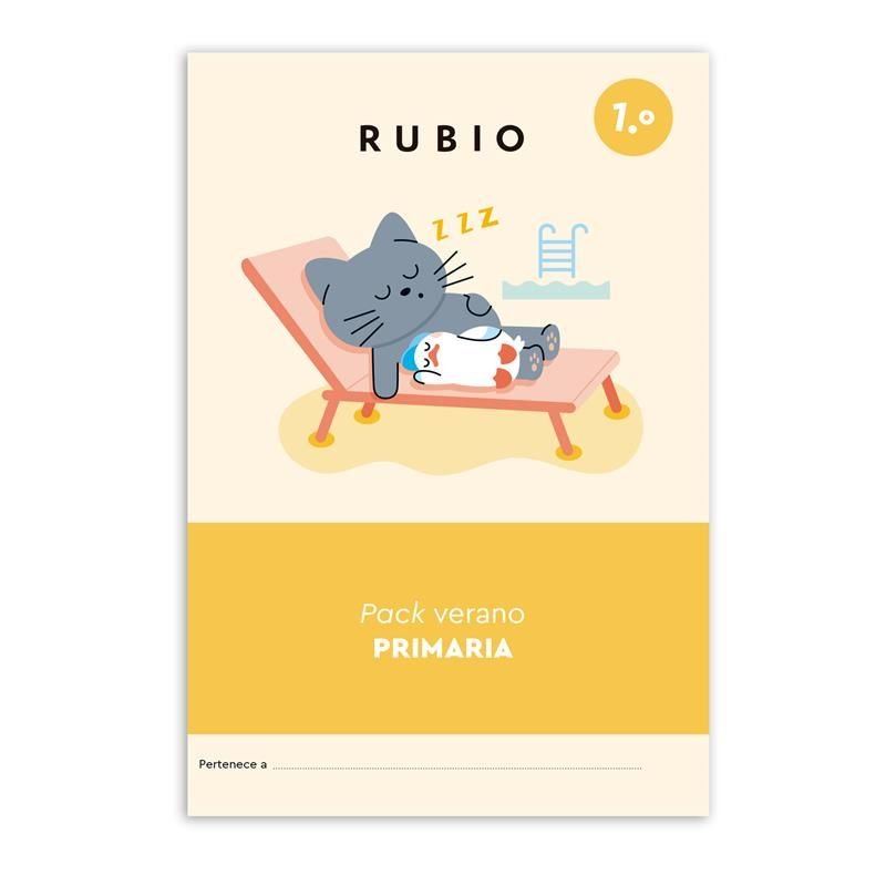 Pack Verano Rubio 1º de Educacion Primaria (+ 6 Años)