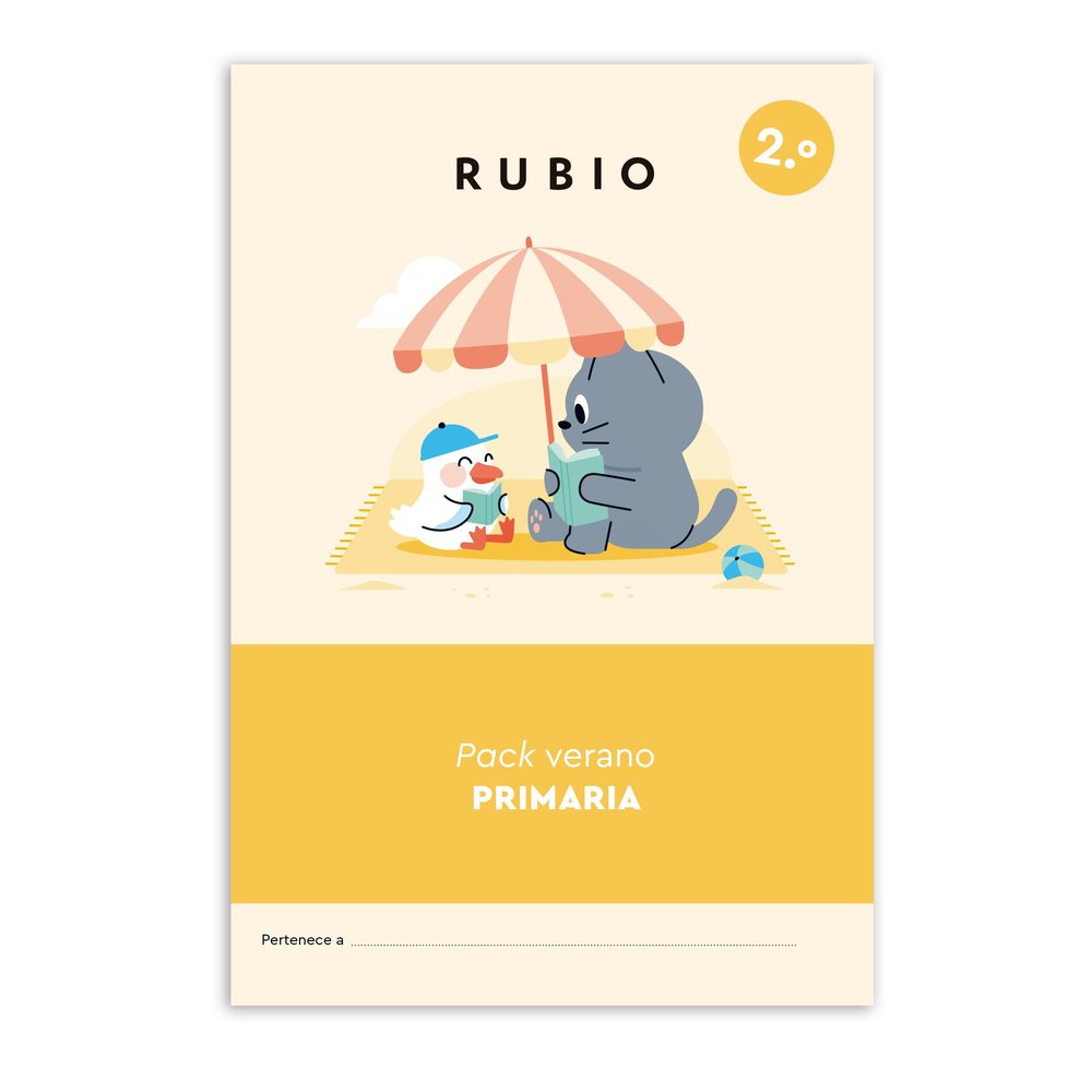 Pack Verano Rubio 2º de Educacion Primaria (+ 7 Años)
