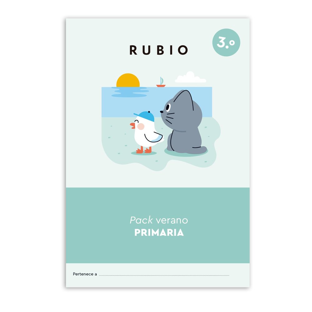 Pack Verano Rubio 3º de Educacion Primaria (+ 8 Años)
