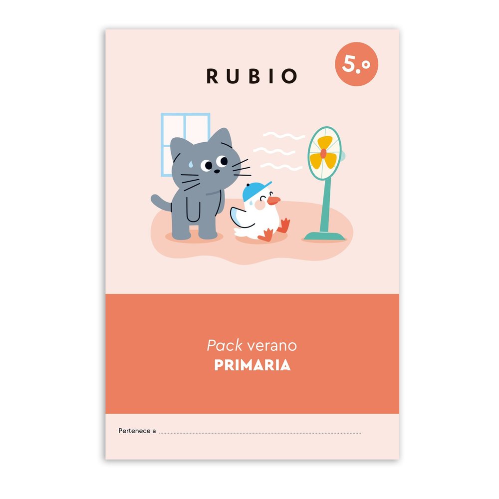 Pack Verano Rubio 5º de Educacion Primaria (+ 10 Años) Imagen principal del producto
