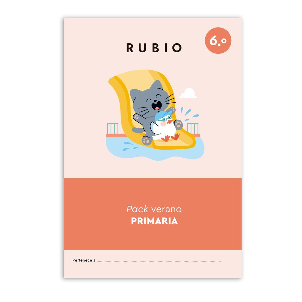 Pack Verano Rubio 6º de Educacion Primaria (+ 11 Años) Imagen principal del producto