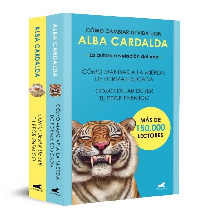PACK COMO MANDAR A LA MIERDA COMO DEJAR DE SER TU PEOR ENEMI | ALBA CARDALDA | JAVIER VERGARA | 9788410467309