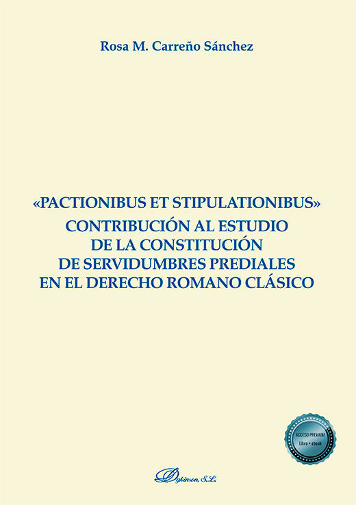 PACTIONIBUS ET STIPULATIONIBUS CONTRIBUCION AL ESTUDIO DE - 9788410702561 Imagen principal del producto