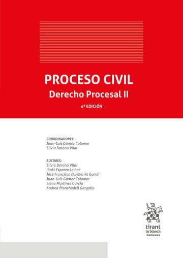 PROCESO CIVIL DERECHO PROCESAL II 4ª EDICION - 9788410715073 Imagen principal del producto