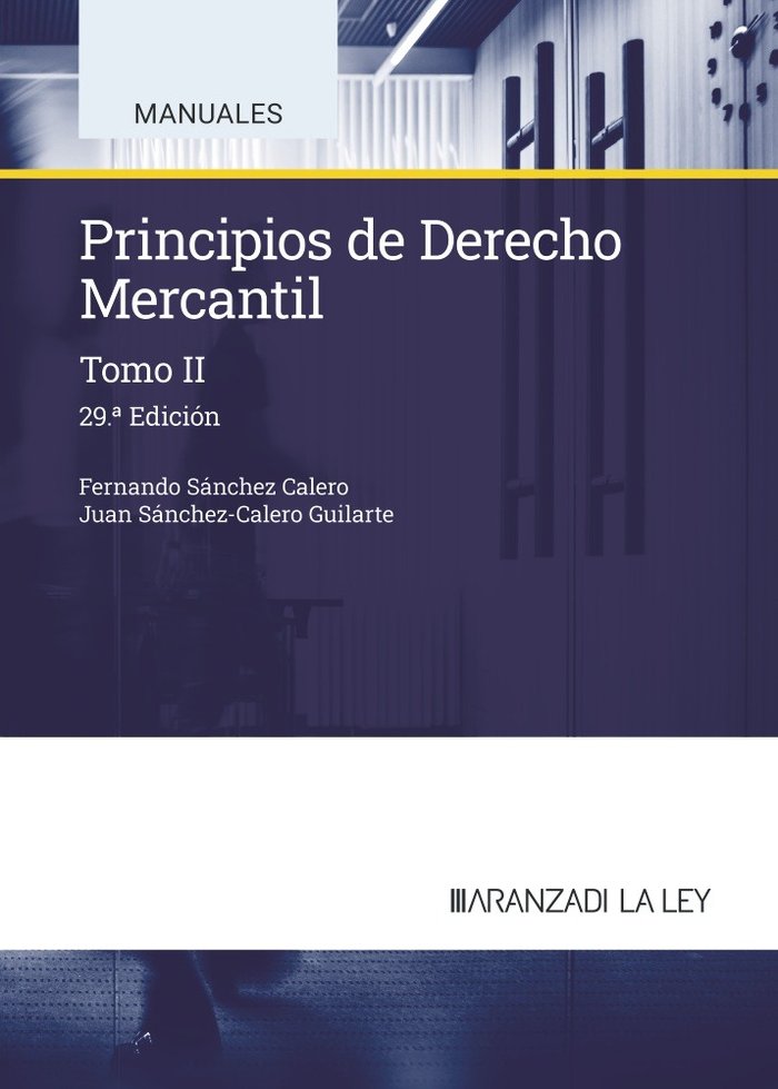 PRINCIPIOS DE DERECHO MERCANTIL 2 2024 29ªED - 9788410783263 Imagen principal del producto