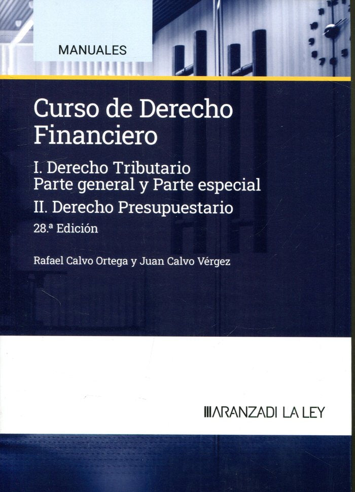 CURSO DERECHO FINANCIERO 2024 I DERECHO TRIBUTARIO P 28ªED - 9788410783324 Imagen principal del producto