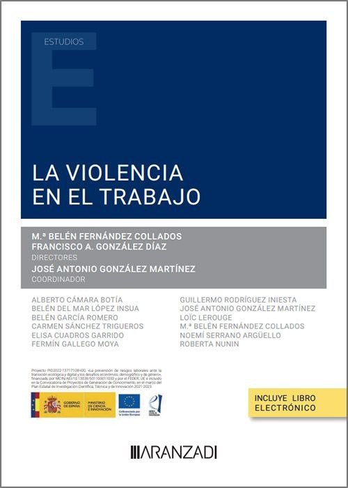 LA VIOLENCIA EN EL TRABAJO - 9788410784673 Imagen principal del producto