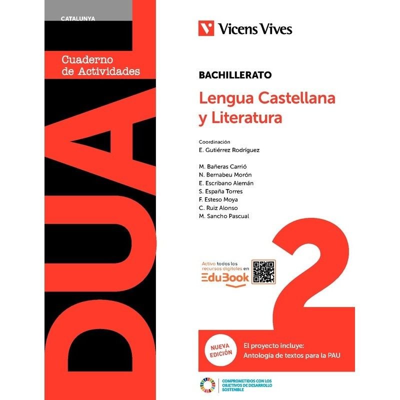 ✅ LENGUA CASTELLAN 2ºNB (LC+CA+DIGITAL) CATALAN DUAL 25 I M, BAÑERAS/BERNABEU MORON, NATALIA/ESCRI I VICENS VIVES I 9788410965577