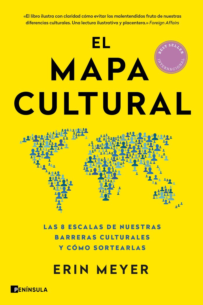 EL MAPA CULTURAL | ERIN MEYER | EDICIONES PENINSULA | 9788411000383 Imagen principal del producto