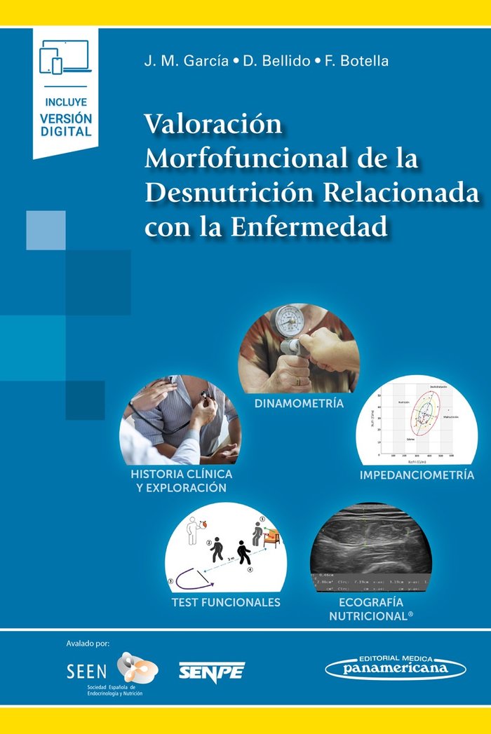 VALORACION MORFOFUNCIONAL DE LA DESNUTRICION RELACIONADA CON - 9788411060950 Imagen principal del producto
