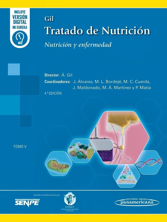TRATADO DE NUTRICION TOMO 5 NUTRICION Y ENFERMEDAD 4ªED - 9788411061650 Imagen principal del producto
