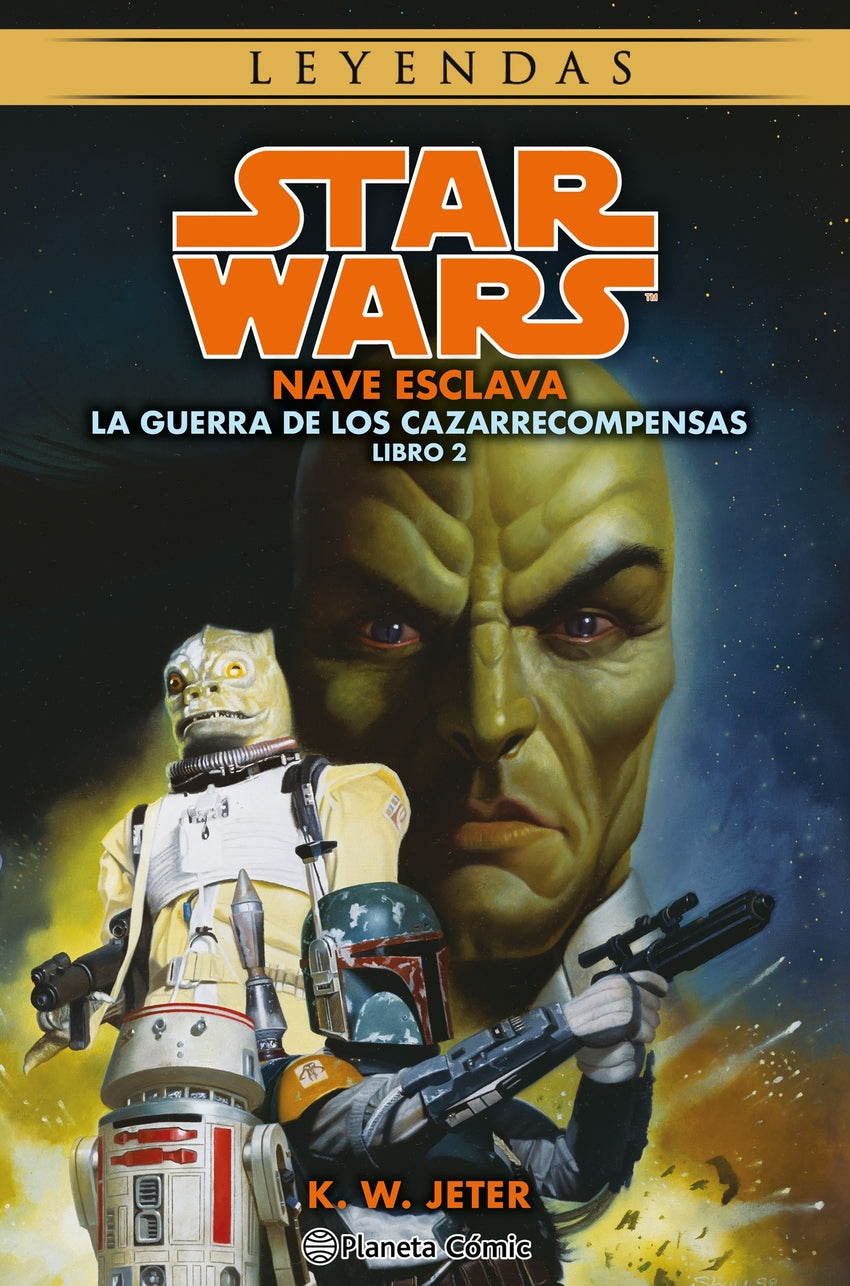 🧒 STAR WARS LAS GUERRAS DE LOS CAZARRECOMPENSAS Nº 2/3 NAVE ESCLAVA (NOVELA) - 9788411121477 Imagen principal del producto
