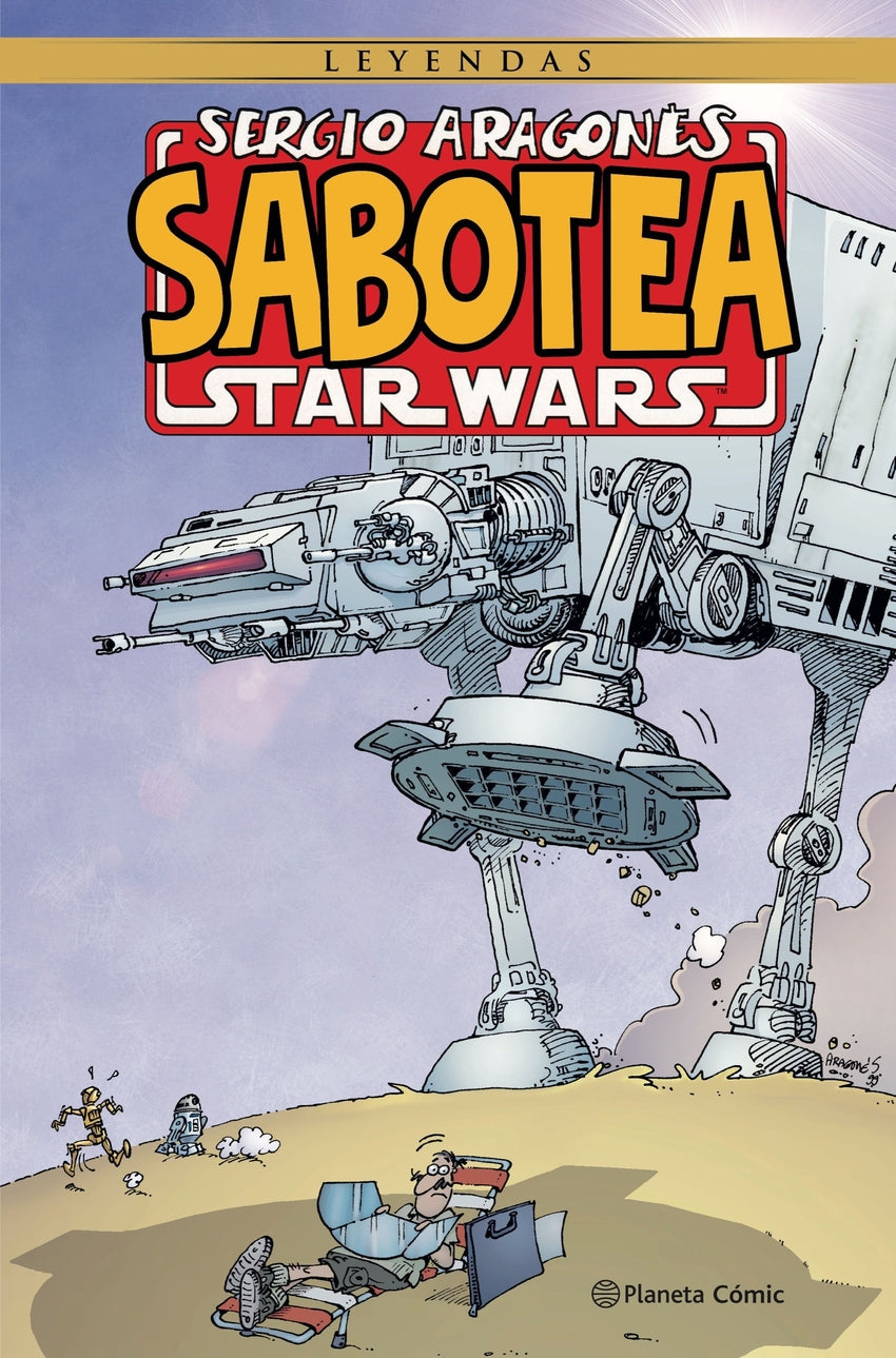 🧒 SERGIO ARAGONÉS SABOTEA STAR WARS - 9788411125734