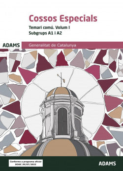 Temari Comú Cossos Especials I. Subgrups A1 i | Adams