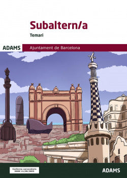 Temari Subalterns Ajuntament de Barcelona - 9788411166232 Imagen secundaria del producto