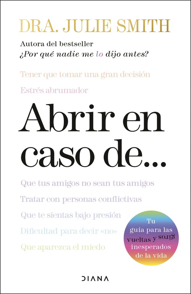ABRIR EN CASO DE | SMITH, JULIE | EDITORIAL DIANA | 9788411192873