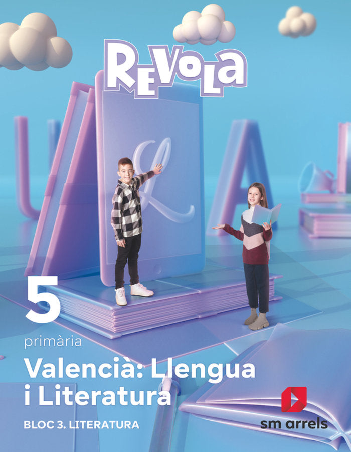 Llengua Literatura 5º EP Valencia 22 Revola (Sm) - 9788411207171 Imagen principal del producto