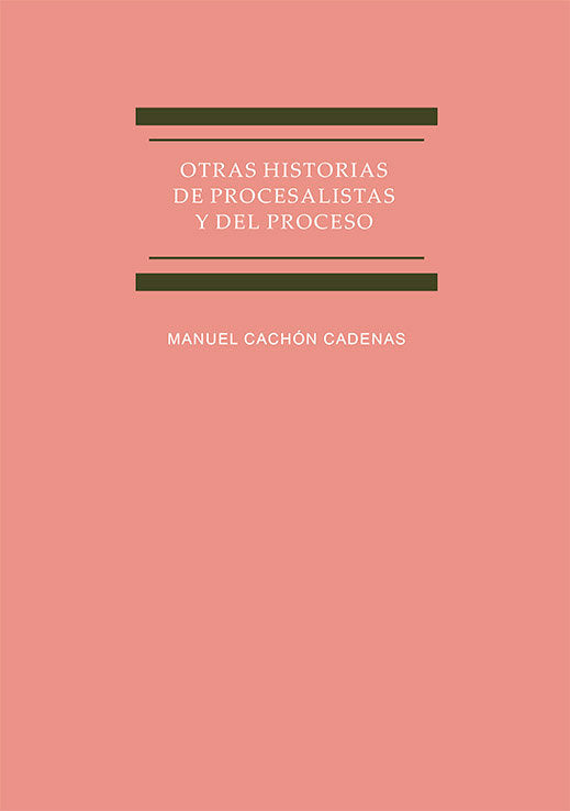 OTRAS HISTORIAS DE PROCESALISTAS Y DEL PROCESO - 9788411223904 Imagen principal del producto