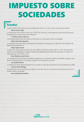 IMPUESTO SOBRE SOCIEDADES MONOGRAFICO NUEVA FISCALIDAD 2022 - 9788411224529