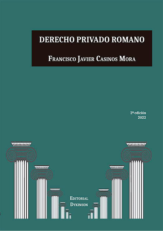 DERECHO PRIVADO ROMANO - 9788411225922 Imagen principal del producto