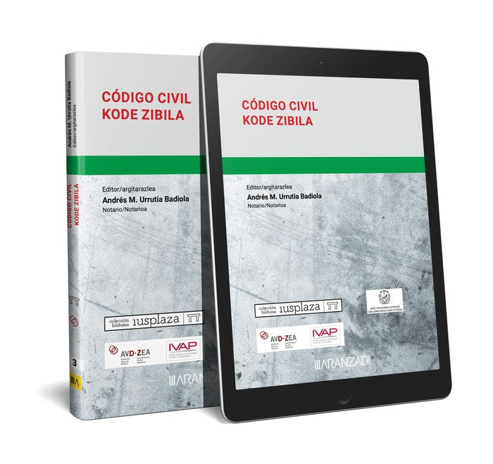 CODIGO CIVIL KODE ZIBILA - 9788411251051 Imagen principal del producto