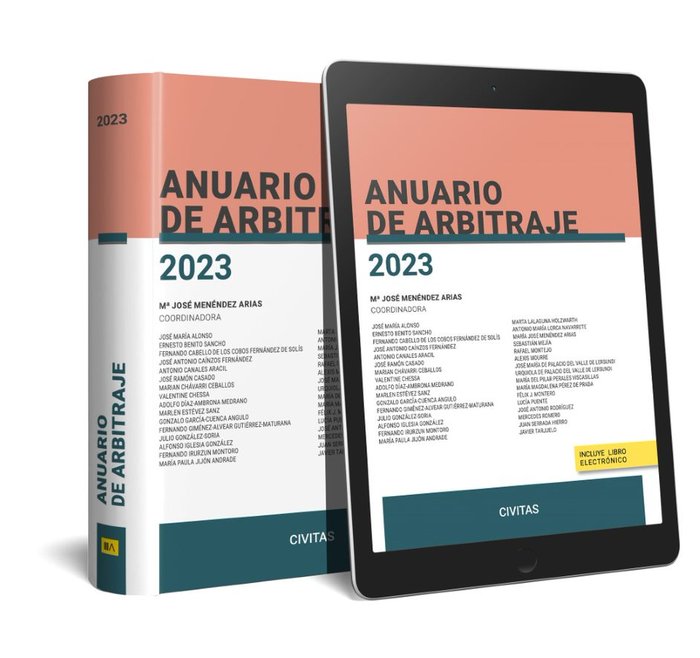 ANUARIO DE ARBITRAJE 2023 - 9788411256308 Imagen principal del producto