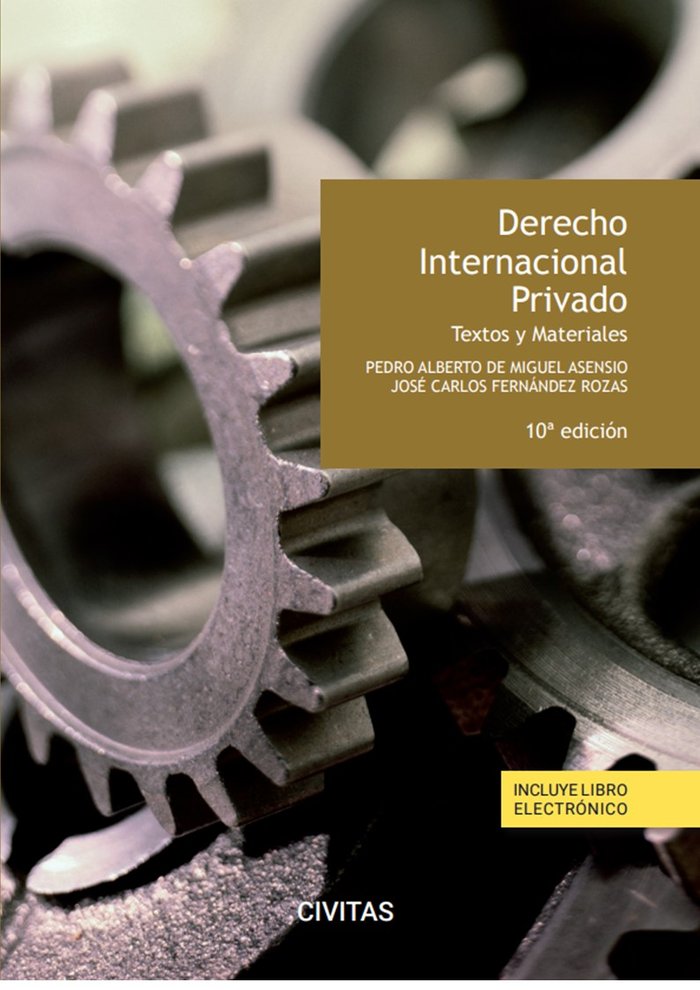 DERECHO INTERNACIONAL PRIVADO - 9788411256735 Imagen principal del producto