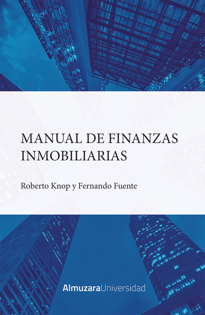 MANUAL DE FINANZAS INMOBILIARIAS - 9788411316699 Imagen principal del producto
