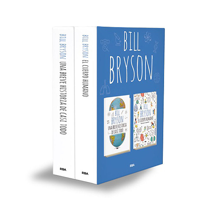 PACK BILL BRYSON UNA BREVE HISTORIA DE CASI TODO EL CUERPO - 9788411324021