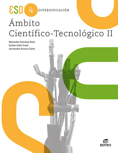 Diversificación Ámbito Científico - Tecnológico II | Varios autores | 9788411344760 (EDITEX) Imagen principal del producto