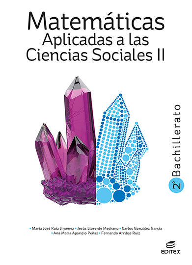 ✅ MATEMATICAS APL CIENCIAS SOCIALES II 2ºBACH 23 I AA,VV I EDITEX I 9788411344890