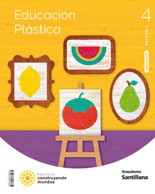 EDUCACION PLASTICA 4 PRIMARIA CONSTRUYENDO MUNDOS | Varios autores | 9788411381161 (Grazalema Santillana) Imagen principal del producto