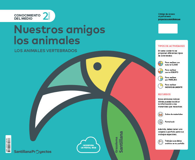 CONO,MEDIO PACK PROYECTOS 2º de Primaria ANDALUCIA 23 CONSTRUY,MUNDOS | AA,VV | 9788411384766 (Grazalema Santillana) Imagen principal del producto