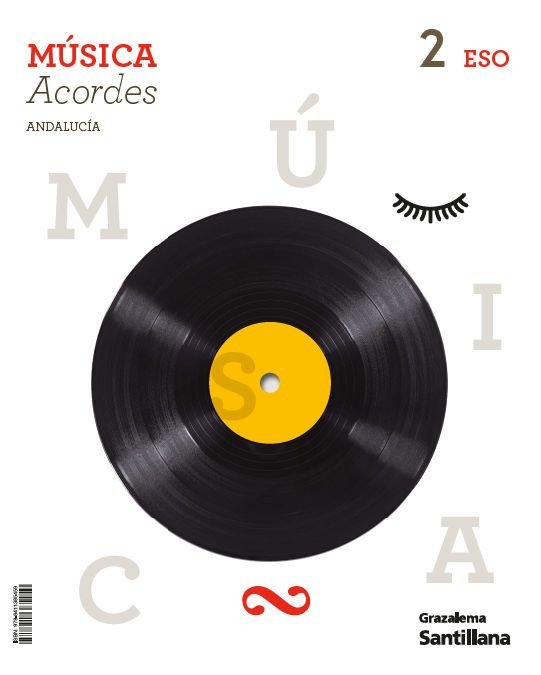 Música 2ºESO Acordes Grazalema | Varios autores | 9788411385459 (GRAZALEMA SANTILLANA) Imagen principal del producto