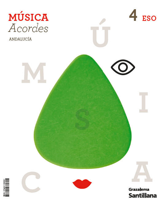 Música 4º ESO Andalucía 25 Acordes (Grazalema Santillana) - 9788411389891 Imagen principal del producto