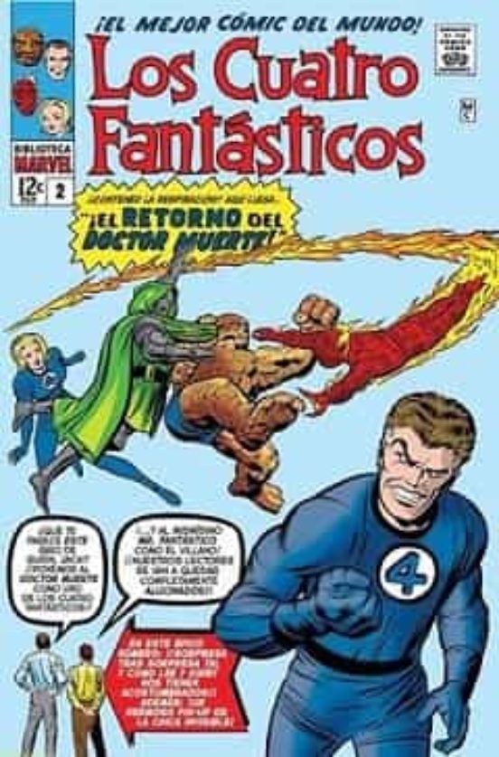 BIBLIOTECA MARVEL. LOS 4 FANTASTICOS 2 1962-63. FANTASTIC FOUR 6-11 USA