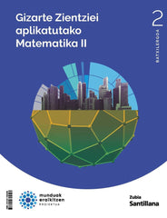 ✅ MATEMATICAS CCSS II EUSK,/NAVARRA 2ºBACH 24 I AA,VV I ZUBIA SANTILLANA I 9788411605328