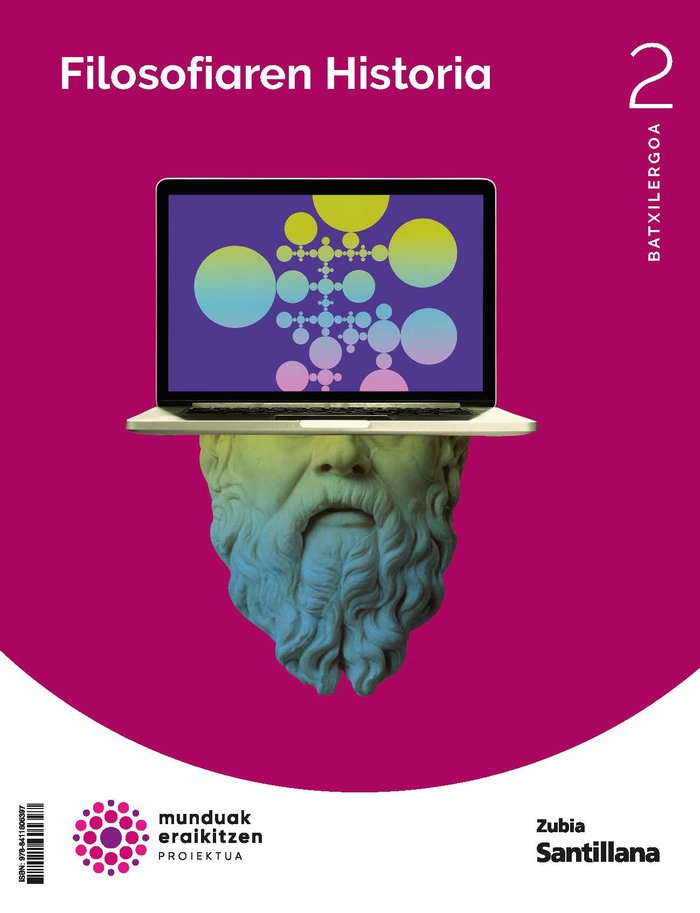 ✅ HISTORIA FILOSOFIA 2ºBACH ESUK,/NAVARRA 24 - 9788411605397 Imagen principal del producto