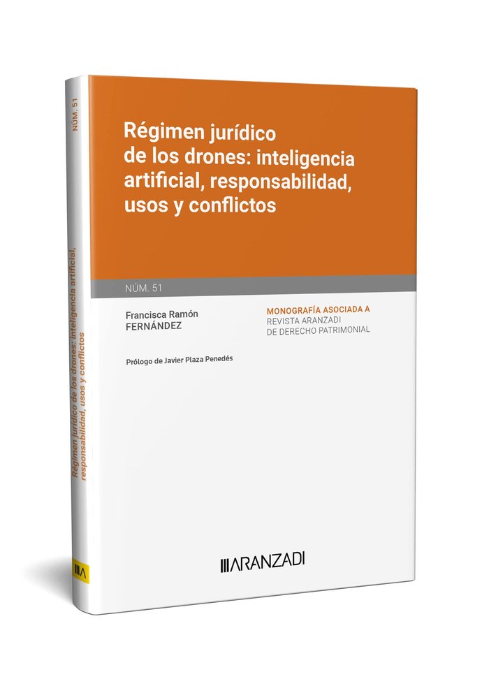 REGIMEN JURIDICO DE LOS DRONES INTELIGENCIA ARTIFICIAL RESPO - 9788411625609 Imagen principal del producto