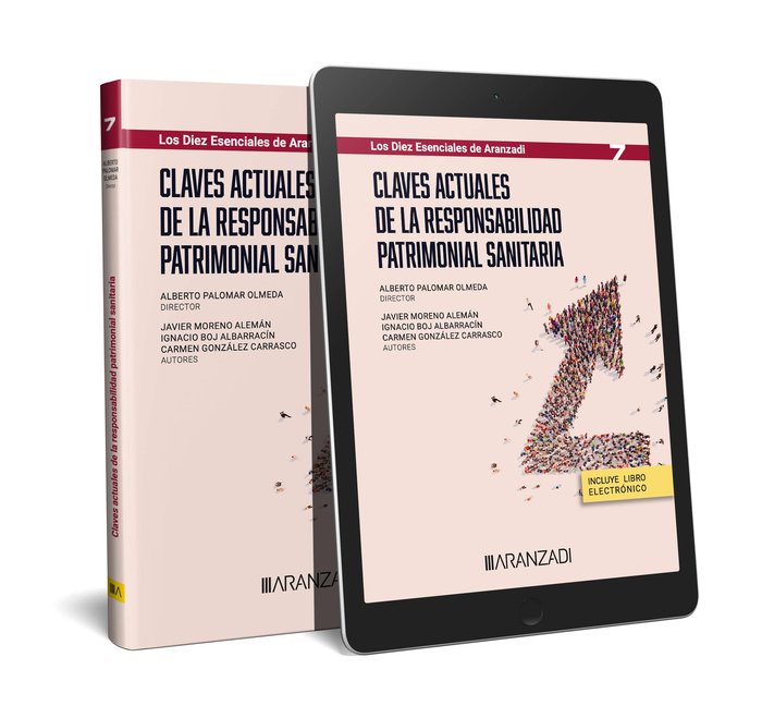 CLAVES ACTUALES DE LA RESPONSABILIDAD PATRIMONIAL SANITARIA - 9788411626002 Imagen principal del producto