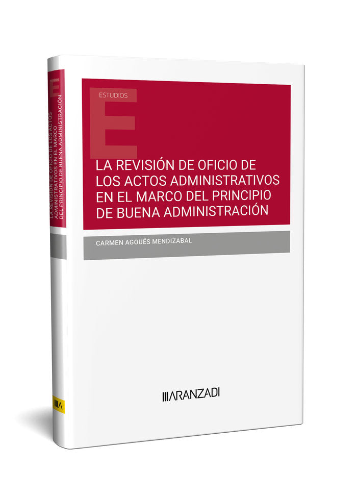 LA REVISION DE OFICIO DE LOS ACTOS ADMINISTRATIVOS EN EL MAR - 9788411629355 Imagen principal del producto