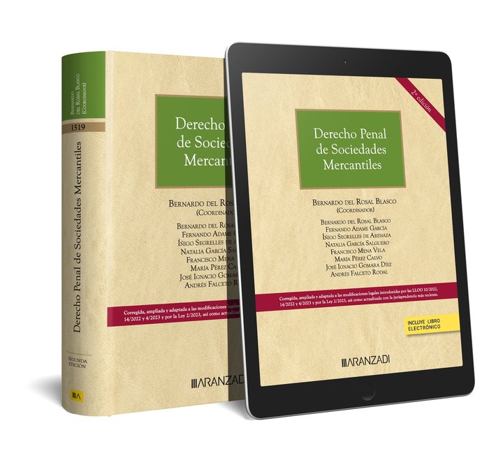 DERECHO PENAL DE SOCIEDADES MERCANTILES - 9788411630962
