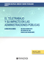 EL TELETRABAJO Y SU IMPACTO EN LAS ADMINISTRACIONES PUBLICAS - 9788411639934 Imagen principal del producto